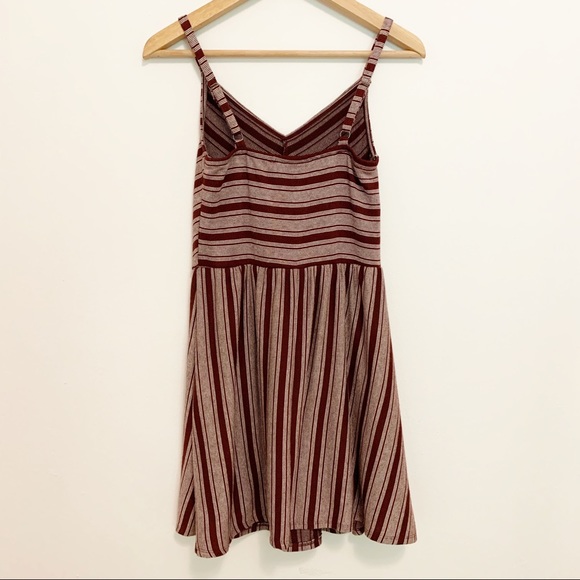 NEW Universal Thread Striped V Neck Tank Dress XS - Picture 3 of 6